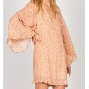 Amuse Society Moon Goddess Woven Dress, Honey